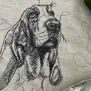 Coussins brodés (animaliers)