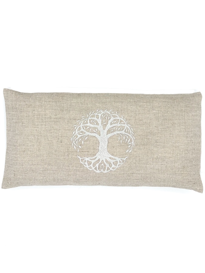 Coussin de relaxation Arbre de Vie blanc cassé