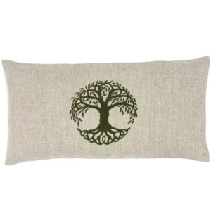 Coussin de relaxation Arbre de Vie kaki