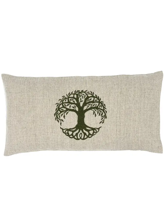 Coussin de relaxation Arbre de Vie kaki