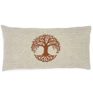 Coussin de relaxation Arbre de Vie ocre