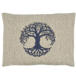 Bouillotte sèche Arbre de Vie bleu