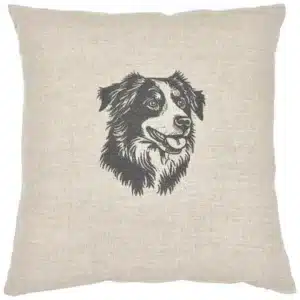 Coussin Berger australien de profil