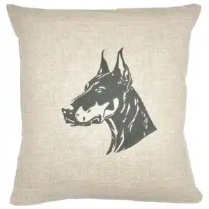 Coussin Doberman