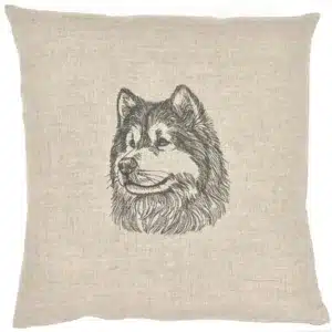 Coussin Malamute de l'Alaska