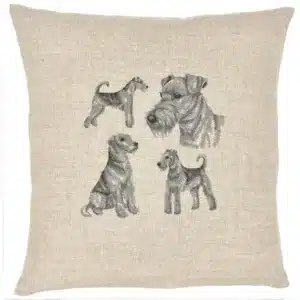 Coussin 4 Schnauzers