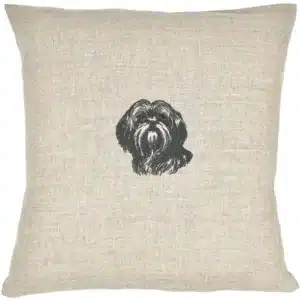 Coussin Shih Tzu mâle